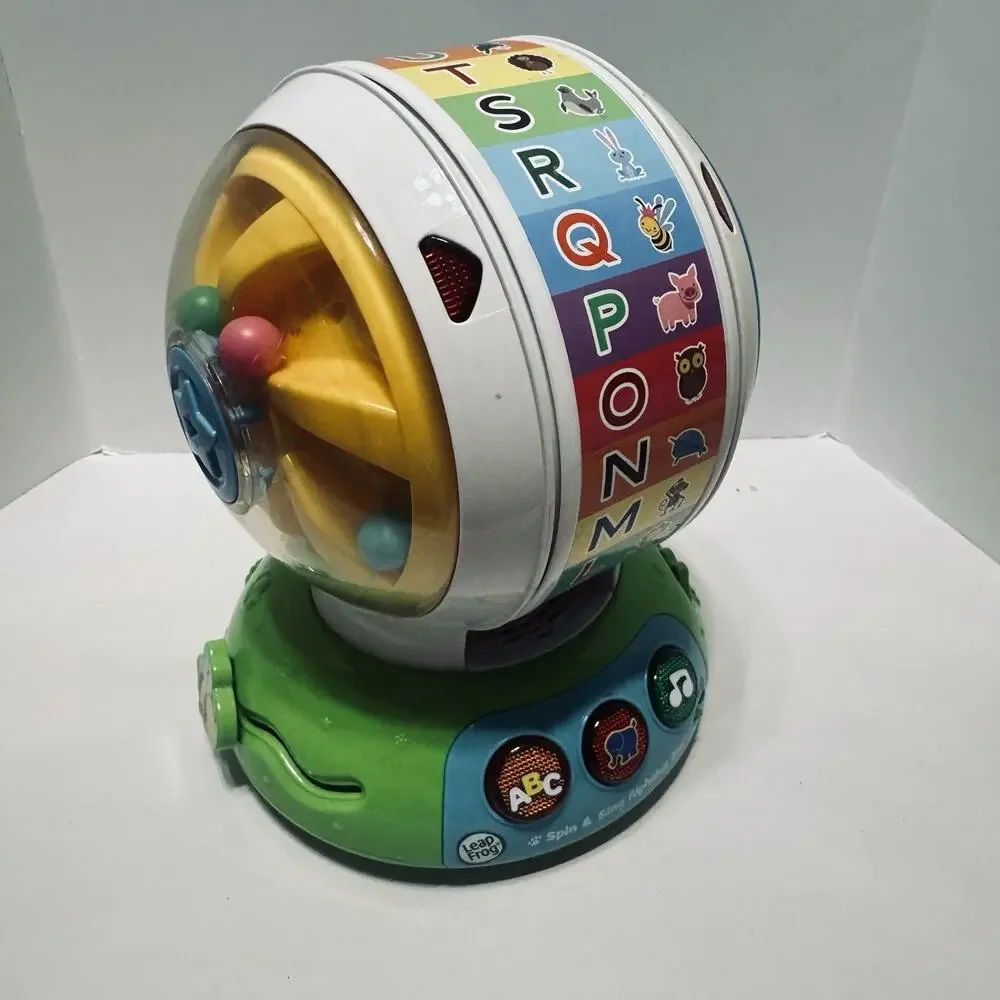 LeapFrog Sing And Spin Alphabet Zoo - Letter, Animal and Music Learning Modes